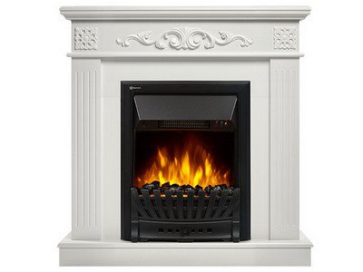 Электрокамин Noce Classic с очагом EFP/P-1020LS (белый)